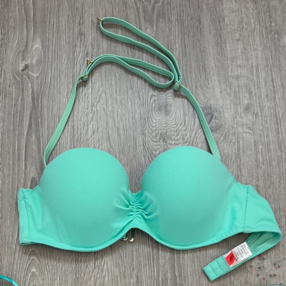 Molded Cup Strap or strapless bikini top